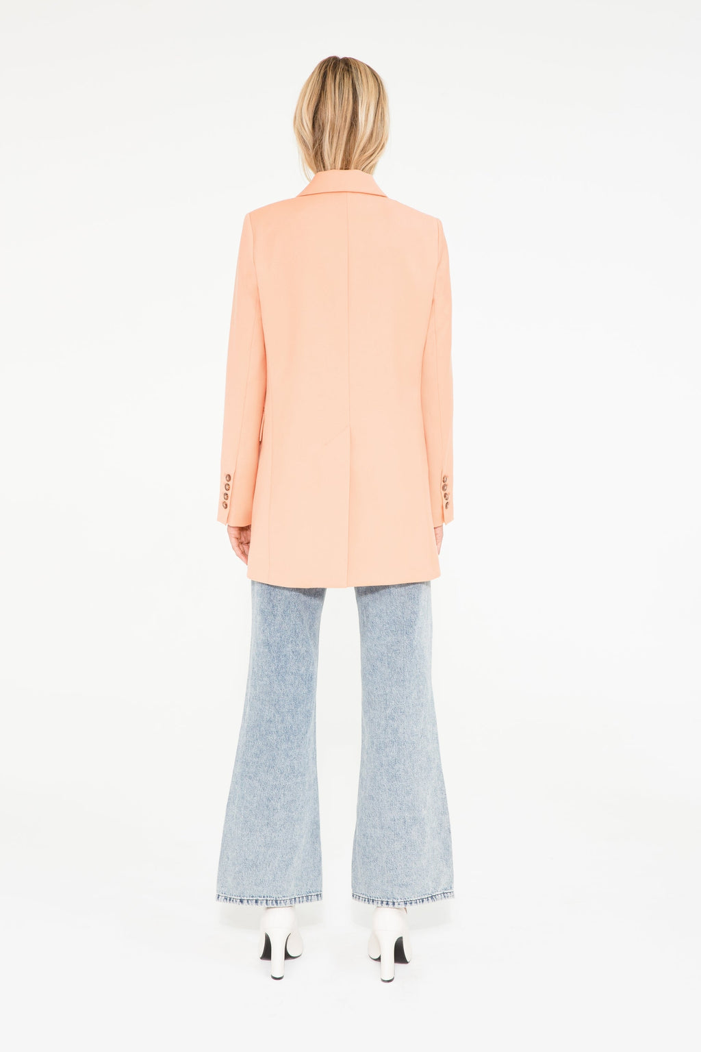 Margaux Lonnberg - Margaux Lonnberg - Margaux Lonnberg - Chaqueta Warhol - Albaricoque