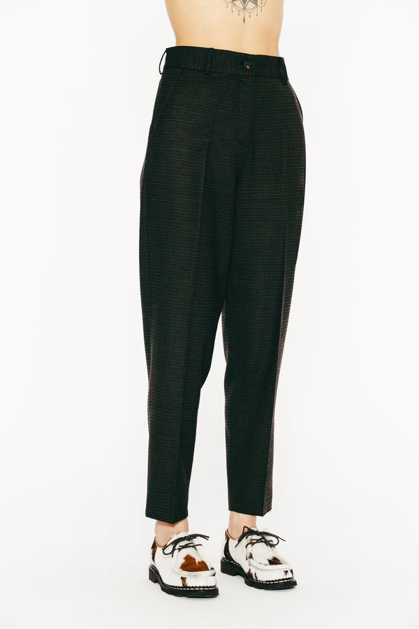 Margaux Lonnberg - Anatole Trousers - Red Check