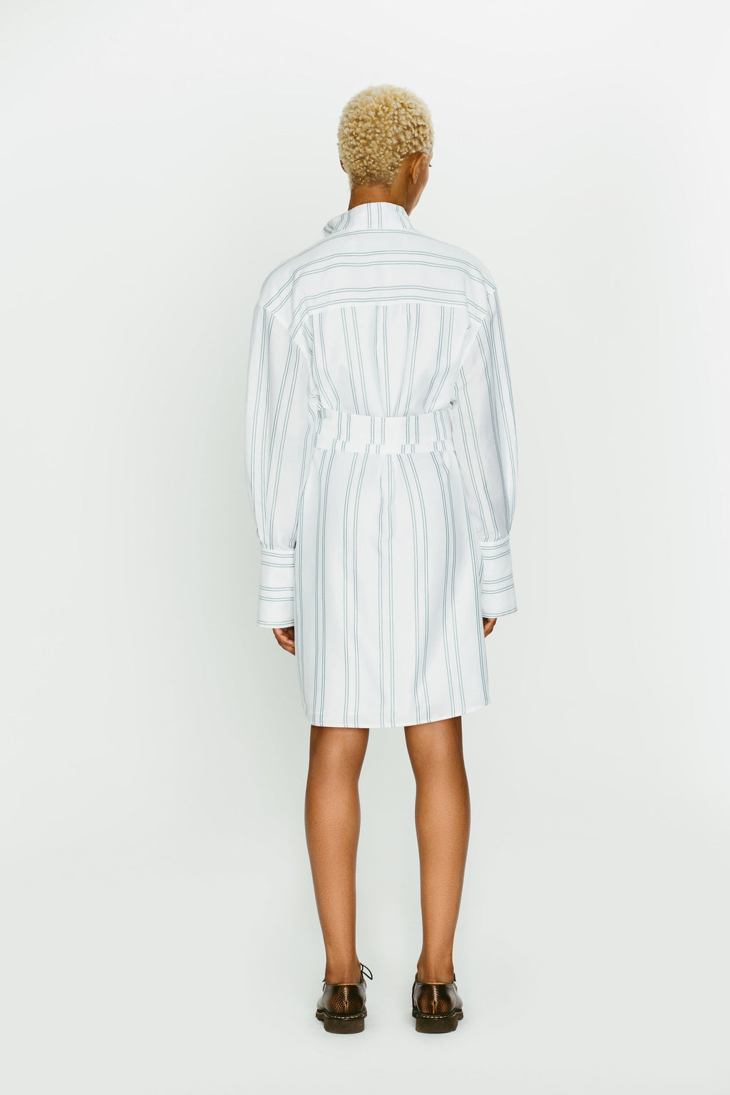 Margaux Lonnberg - Margaux Lonnberg - Robe Kate - Green Stripes