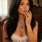Collier Iris Vert
