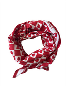 Foulard Adulte Coeur Rubis 100Cm