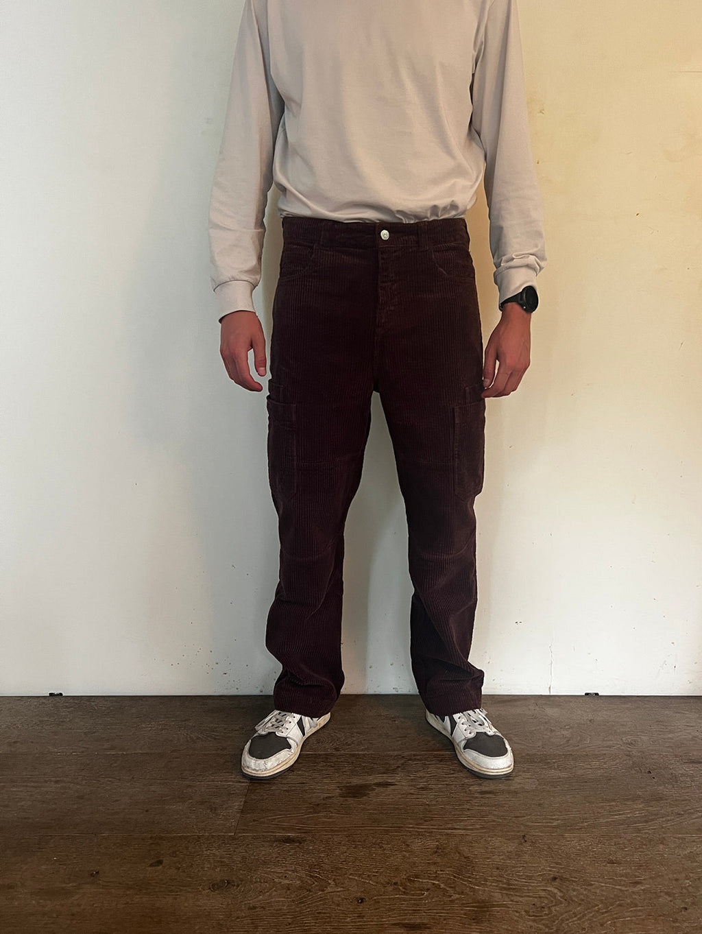 Pantalon Cargo Chocolat