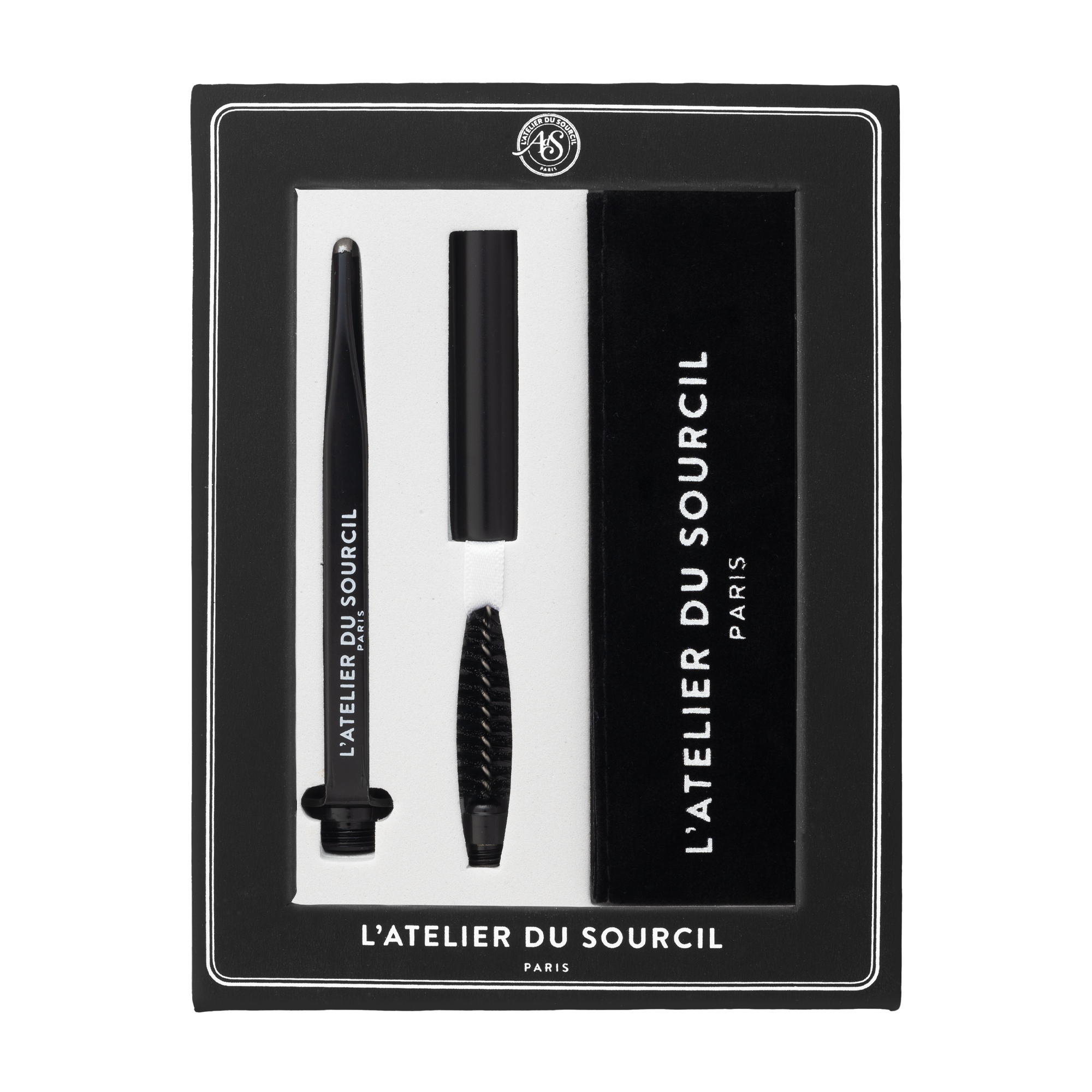 PINZAS DE DEPILAR CON CEPILLO GOUPILLON STYLBROW+®