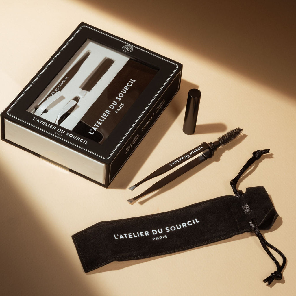 PINZAS DE DEPILAR CON CEPILLO GOUPILLON STYLBROW+®