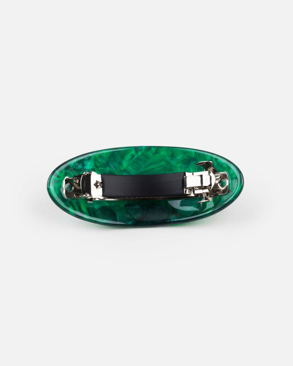 Barrettes Ovale - Vert