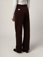 Pantalon Pince Femme Chocolat