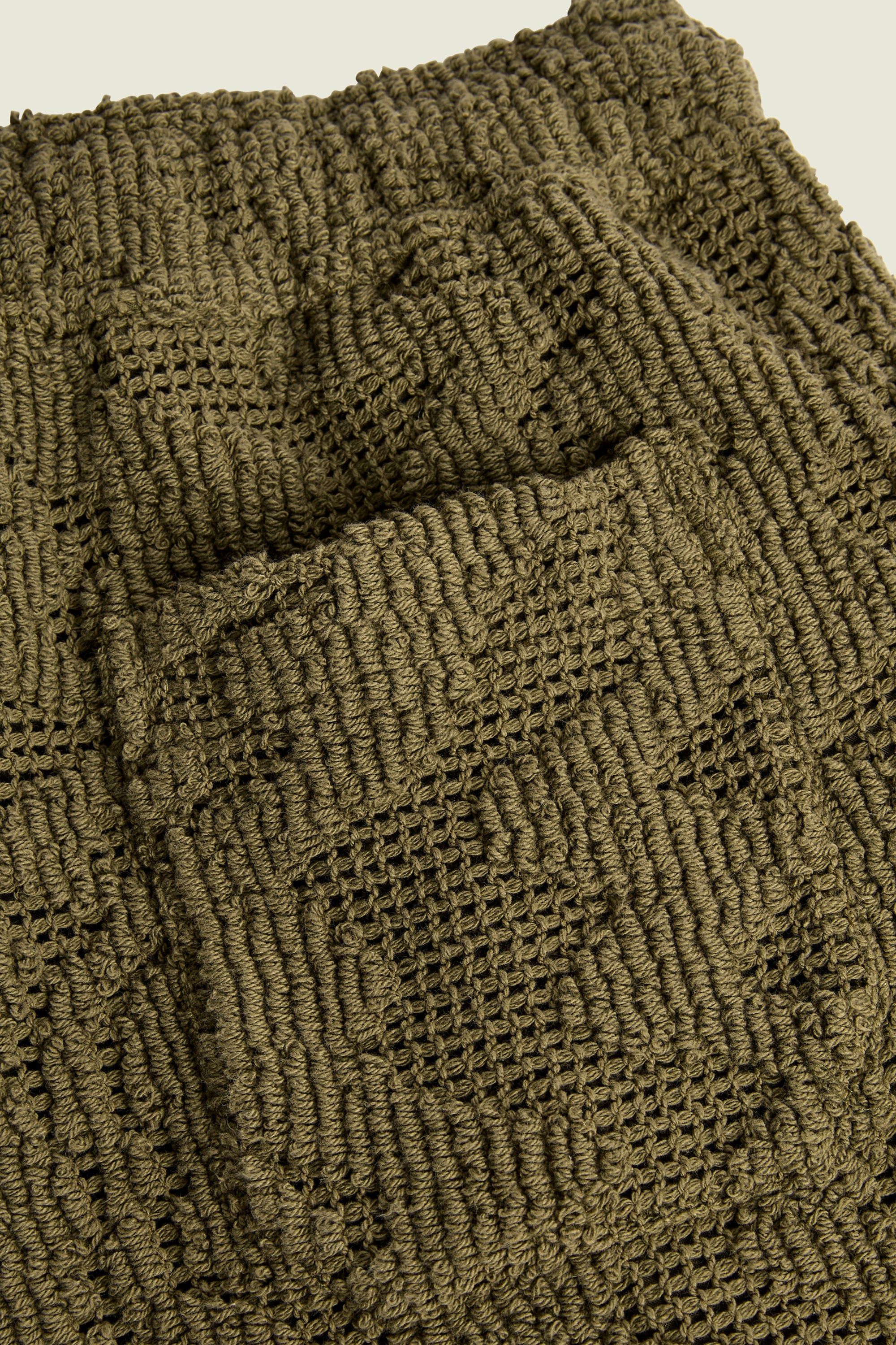 Short Pine Verve Crochet - Verde