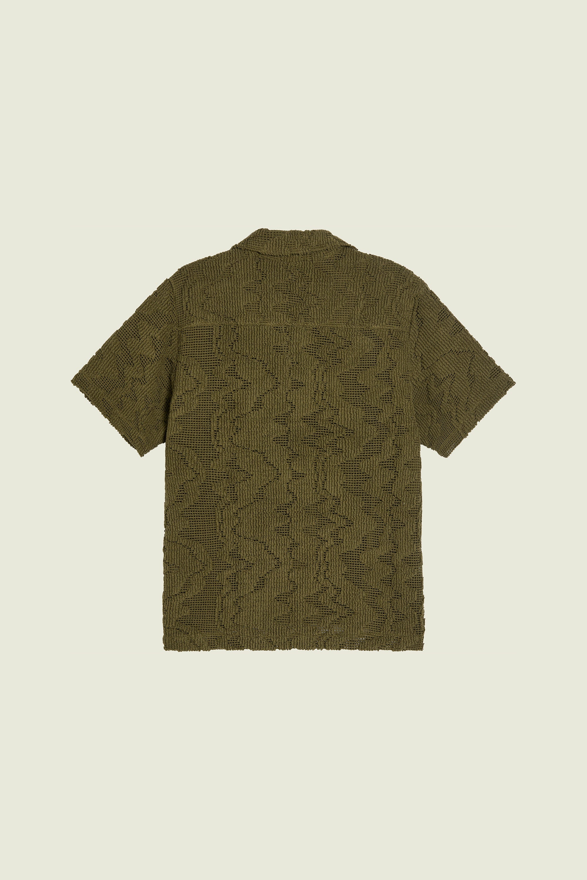 Camisa Pine Verve Palmer Crochet - Verde