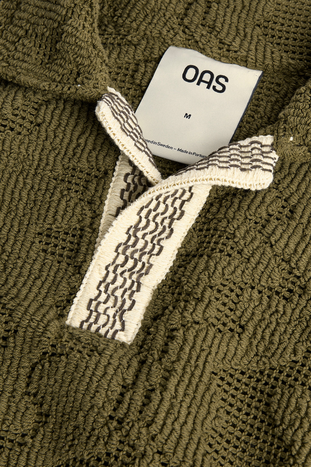 Camisa Pine Verve Palmer Crochet - Verde