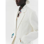Margaux Lonnberg - Chaqueta Pipper - Blanco