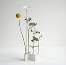 Dried Flower Vase - White