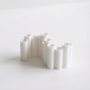 Dried Flower Vase - White