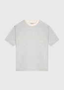 Camiseta de piqué - Gris claro