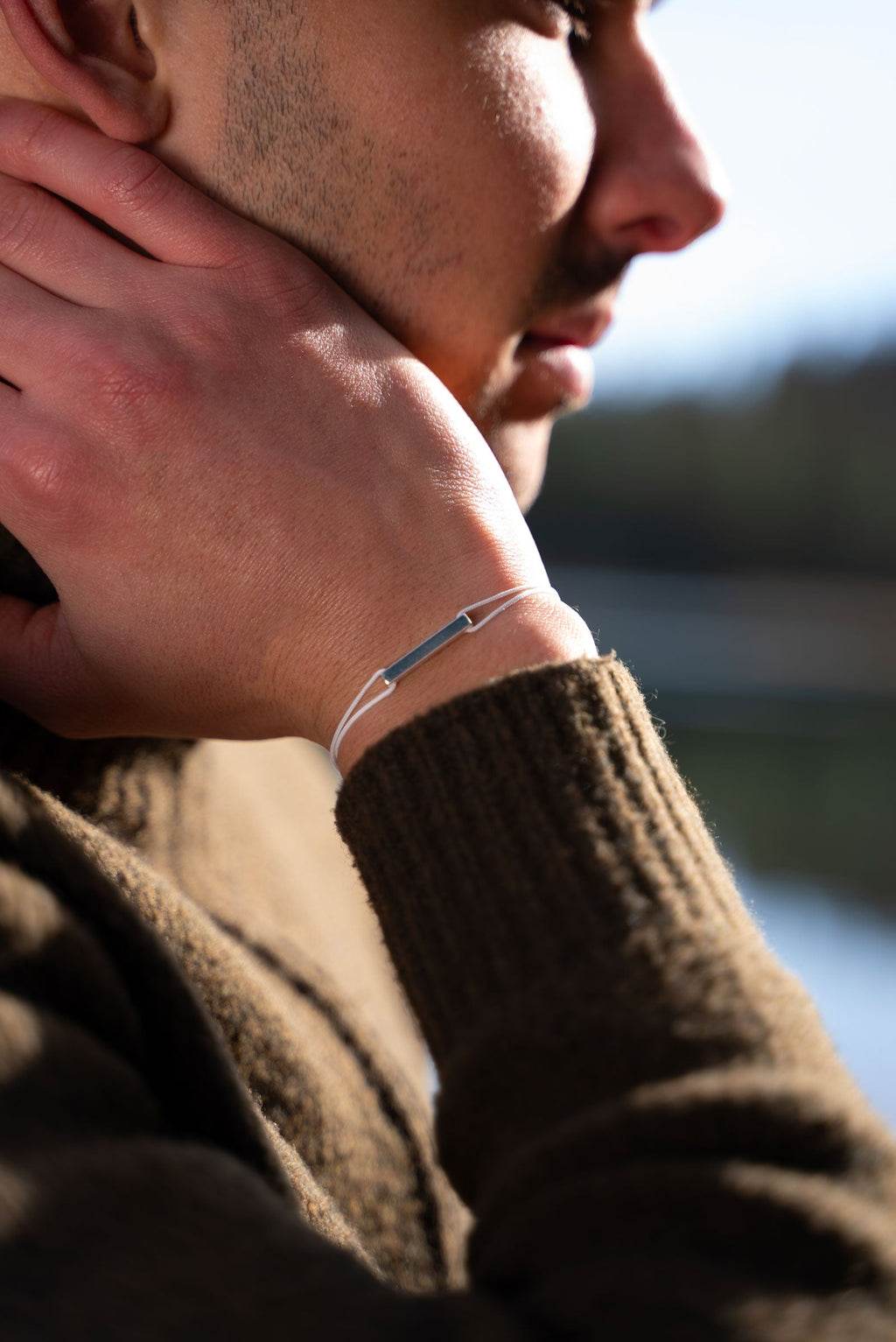 Bracelet Piste - Blanc
