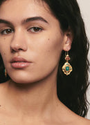 Boucles D'Oreilles Pitiusa Verde