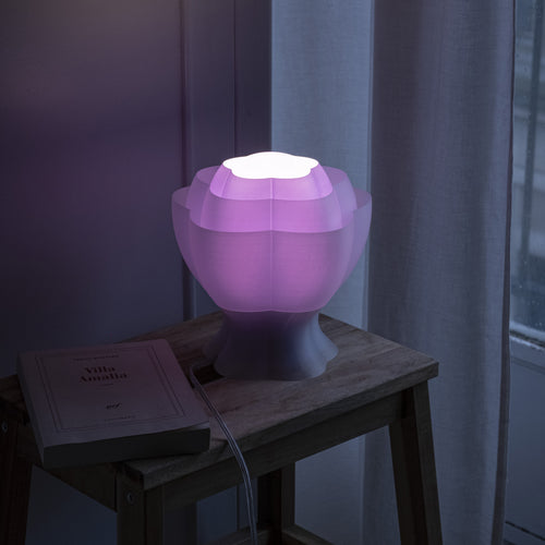 Lampe Pivoine - Lavande