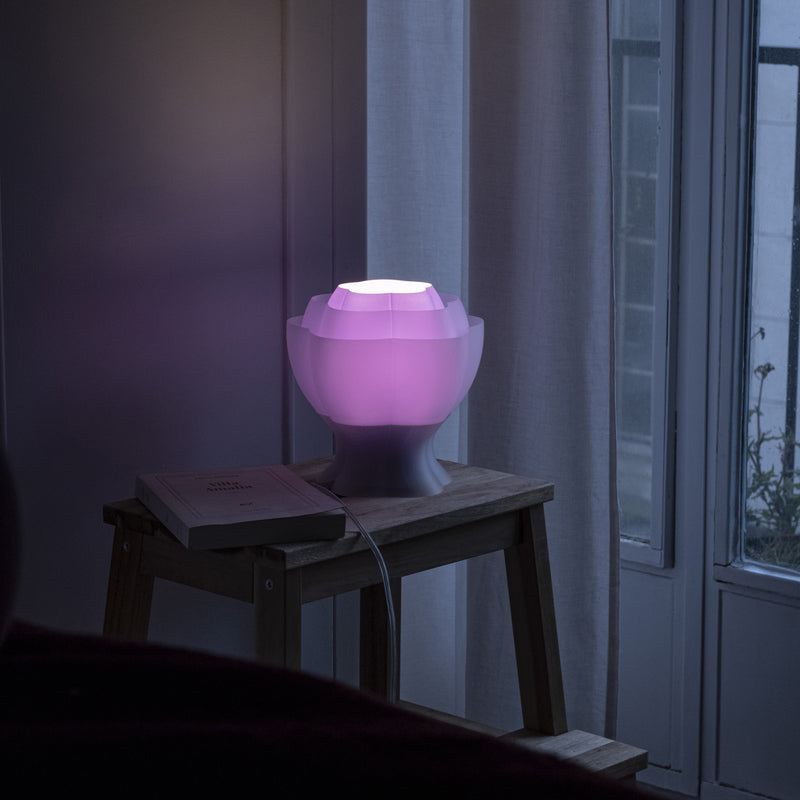 Peony Lamp - Lavender