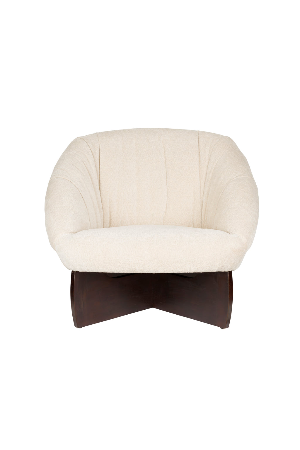 Emilius - Lounge Armchair - Fabric - Beige