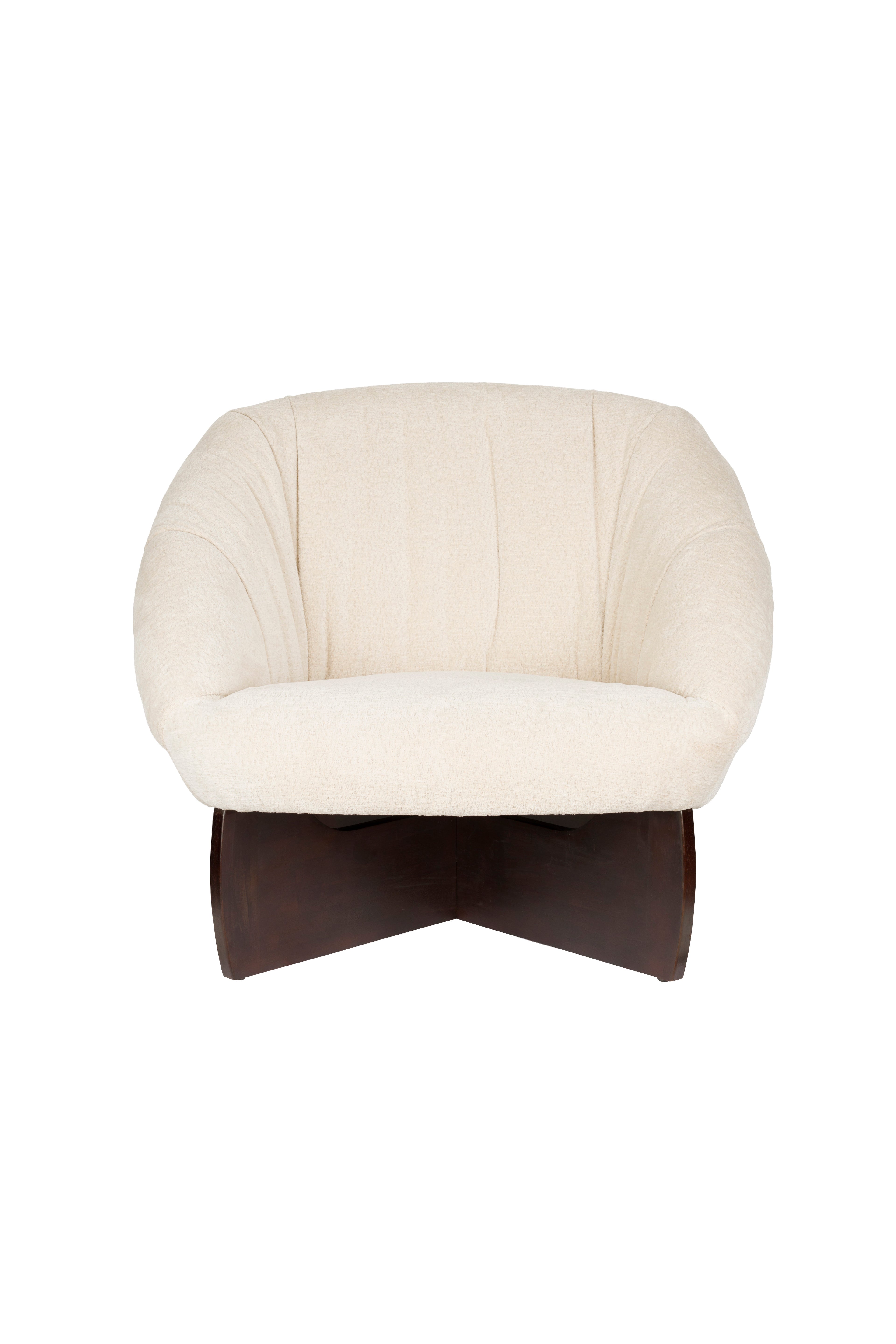 Emilius - Lounge Armchair - Fabric - Beige