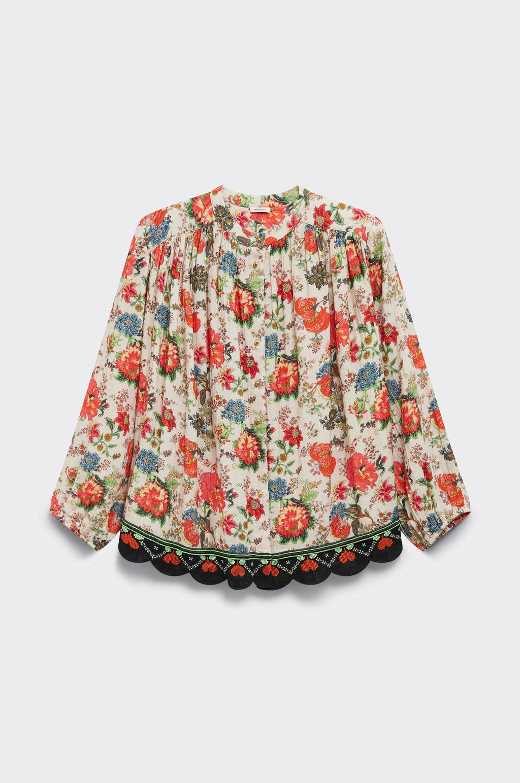 Jouy Shirt - Ecru