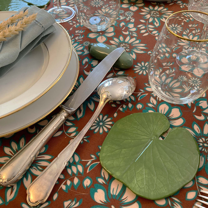 Table Complète Chinée - Ode À La Nature