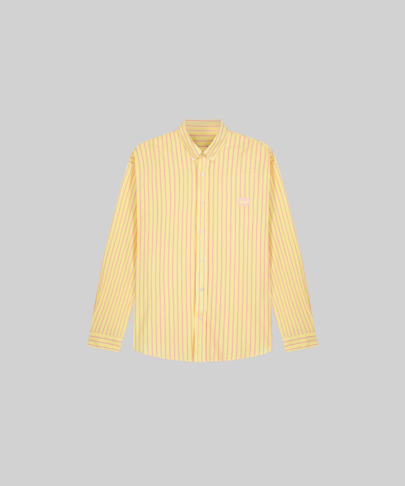 Chemise Rayée Jaune