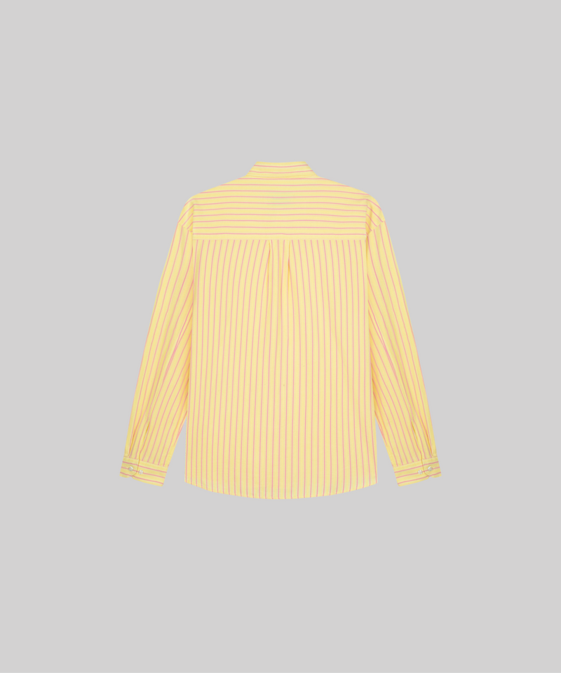 Chemise Rayée Jaune