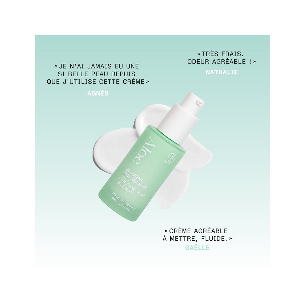 Gel-crema antiedad de noche BIO