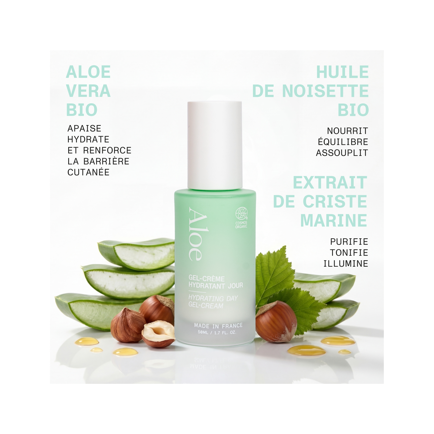 Gel-Crema Hidratante de Día BIO