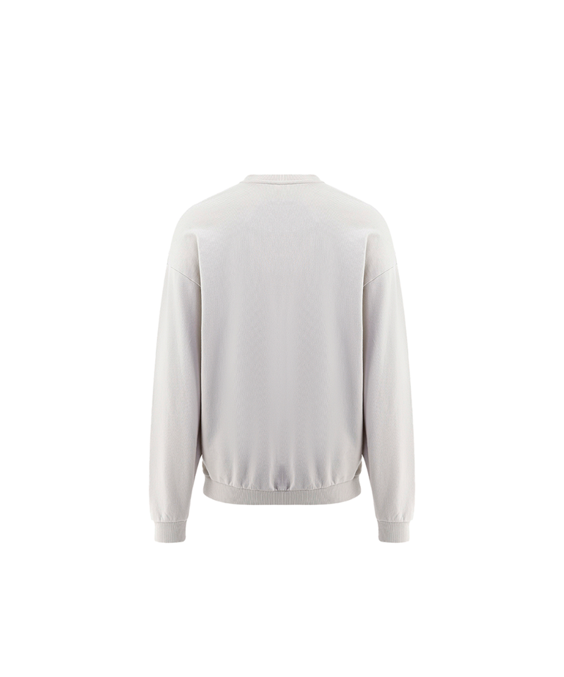 Sweatshirt Broderie - Grey