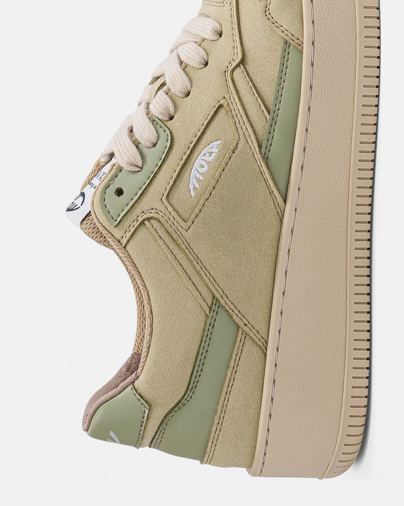 Baskets Origin - Full Aloe Suede - Cactus