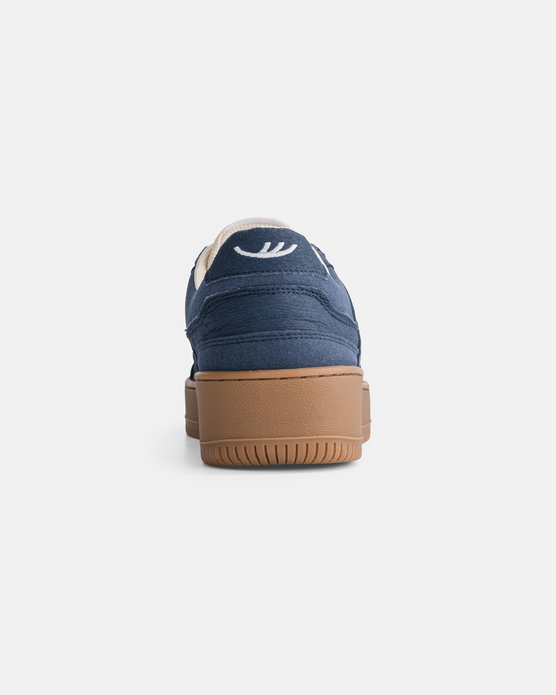 Baskets Origin - Full Blue Suede - Mushroom