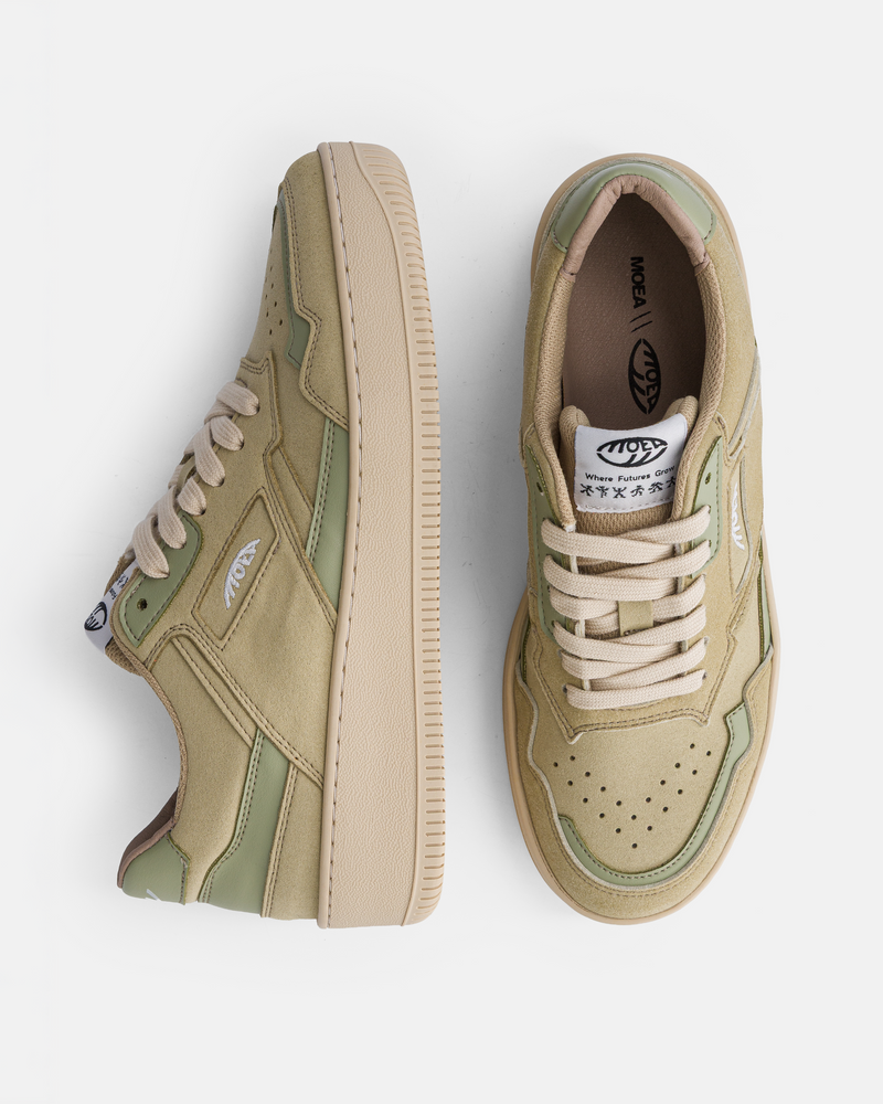 Baskets Origin - Full Aloe Suede - Cactus