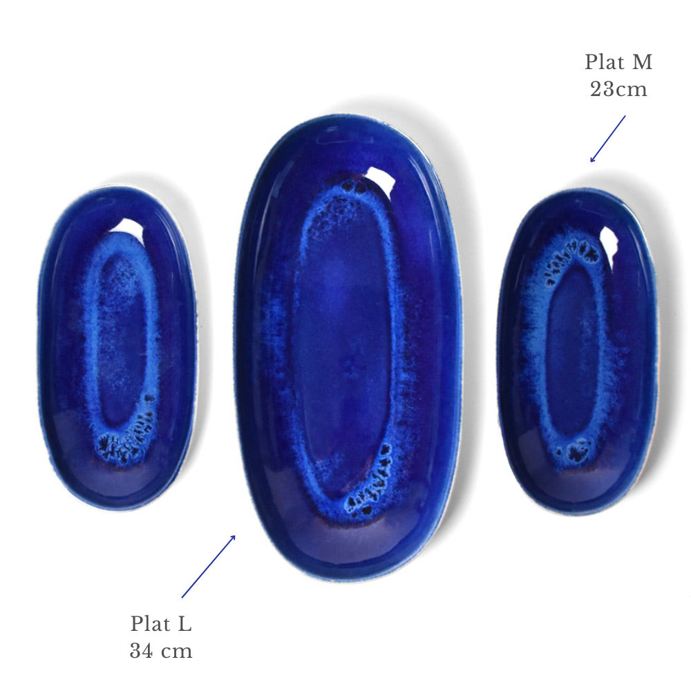 Serving Dish L - Odyssey Blue