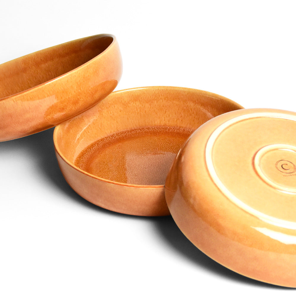 Plato redondo para servir | Siena Terracota