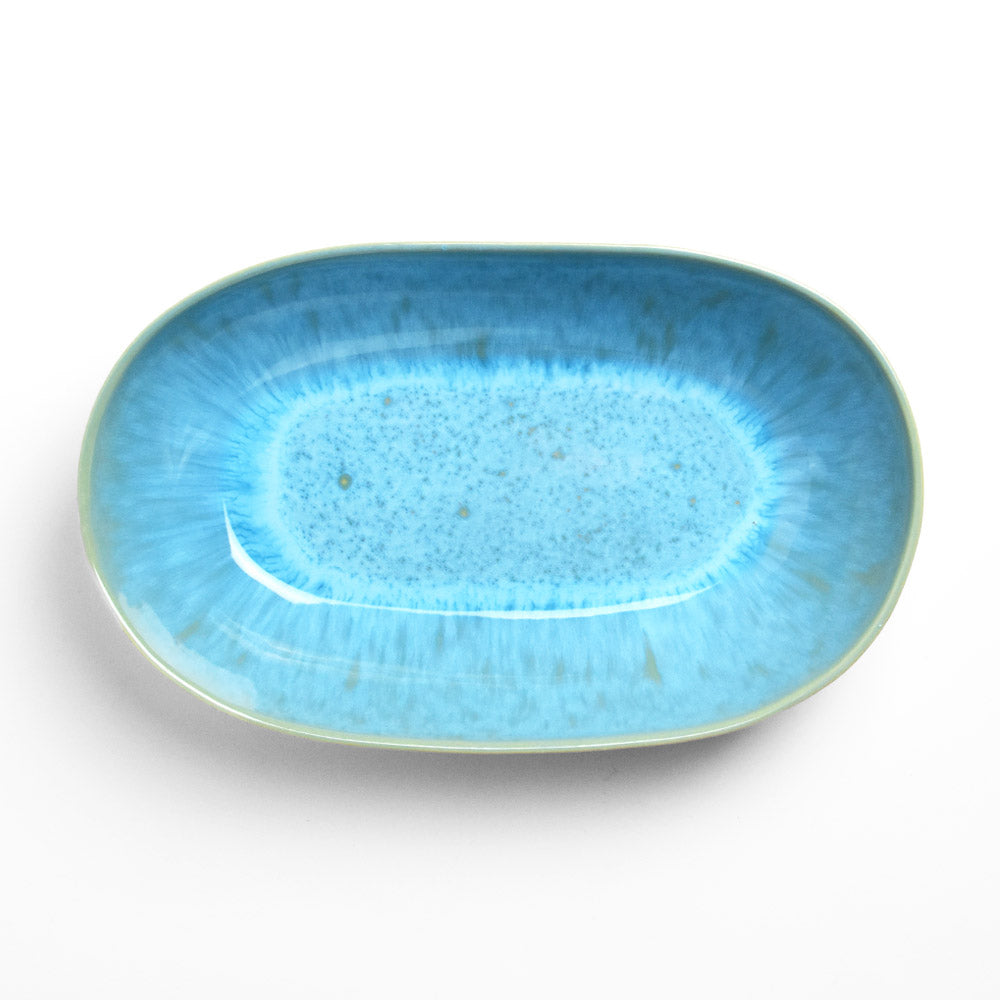 XL Serving Dish - Aqua Blue