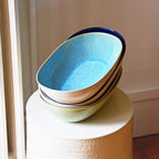 XL Serving Dish - Aqua Blue