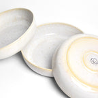 Round Serving Dish - Bold White