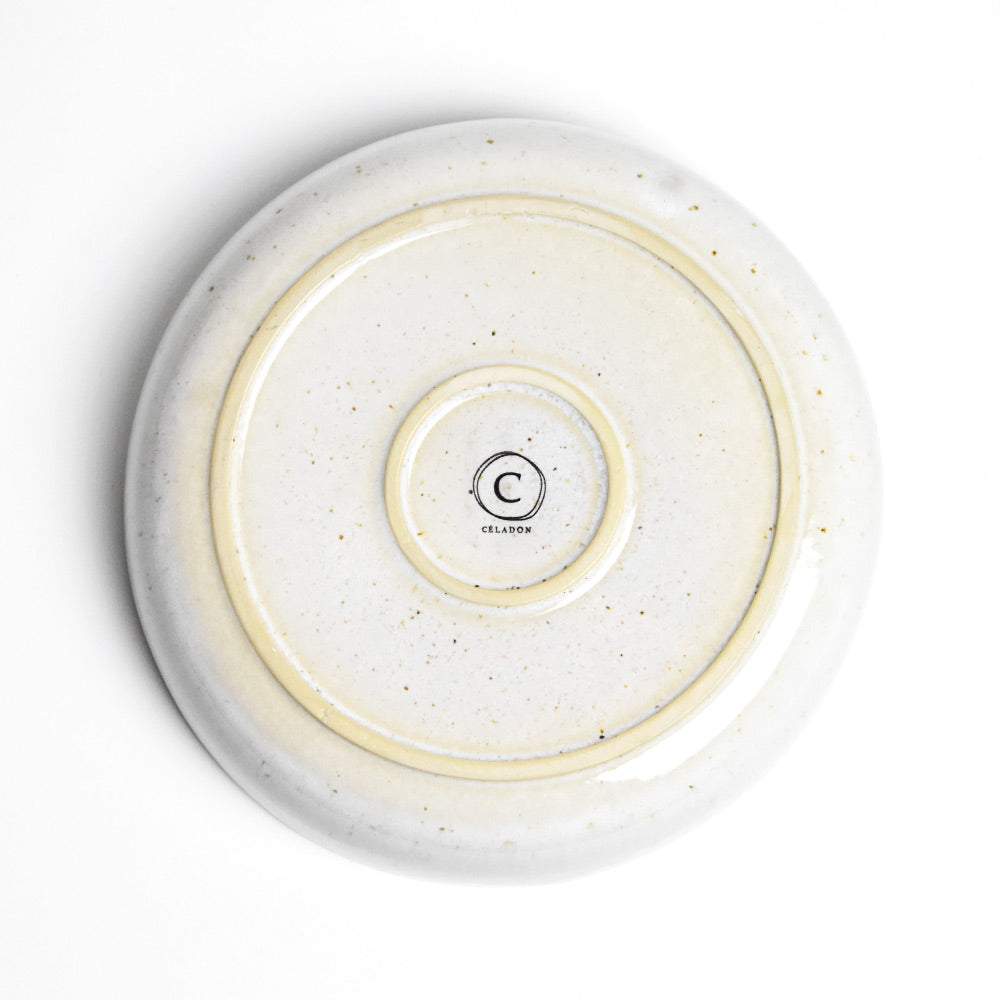 Round Serving Dish - Bold White