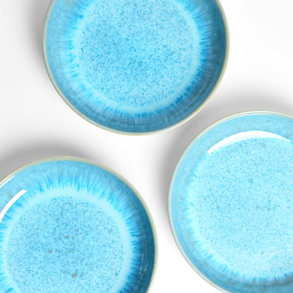 Round Serving Dish - Água Blue