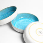 Round Serving Dish - Água Blue