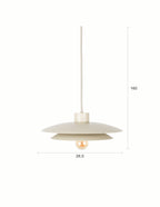 Wubbo - Floor lamp - Iron - Beige
