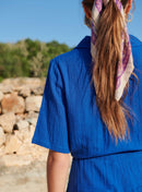 Little Beggar Girl - Pominette Gauze Combination - Royal