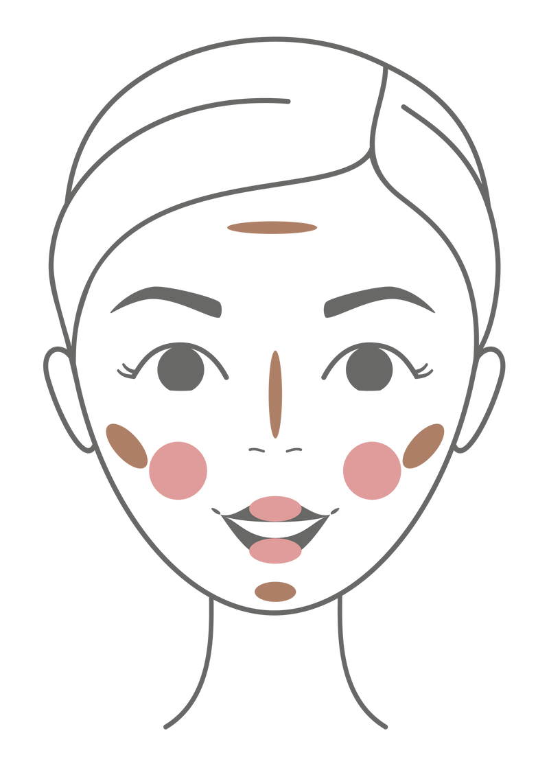 Pomponne Fantastick bronzer blush visage schema