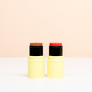 Pomponne Fantastick duo bronzer baume et blush rose packshot