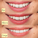 Comparación de tonos de bálsamo y rubor Pomponne Fantastick Zoom Lips