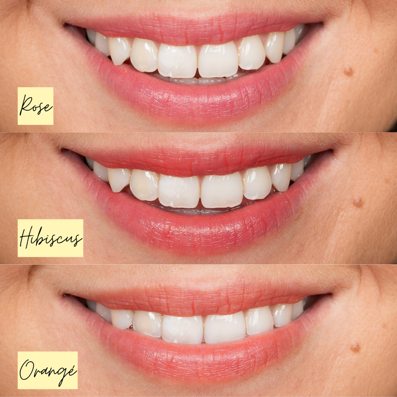 Pomponne fantastick baume et blush comparaison teintes zoom lèvres