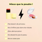 Pomponne fantastick baume et blush rose mieux que poudre