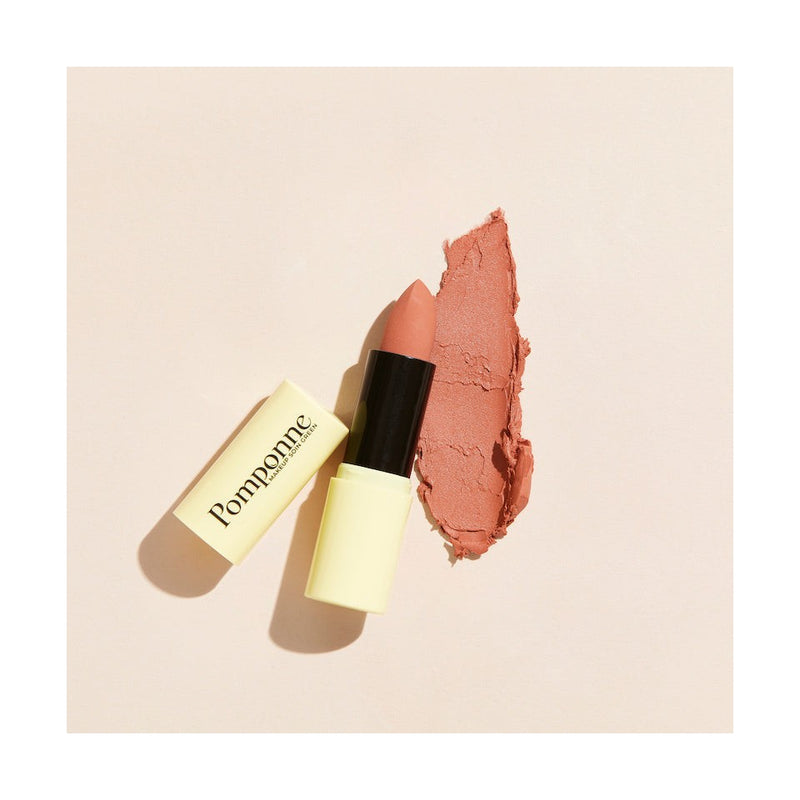 Rouge à lèvres hydratant naturel Pomponne teinte nude beige