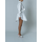 Popelin Dress - White